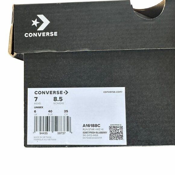 ⭐Converse Run Star Hike Hi Platform Color Pop Sz 8.5 Women Shoes Sneaker A16188C - Picture 10 of 13